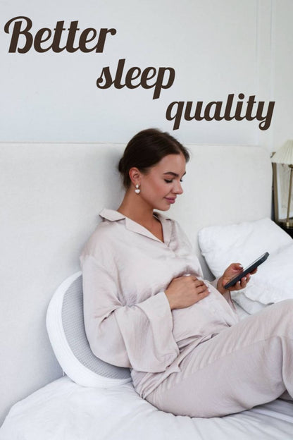 A COMFORTABLE PILLOW FOR PREGNANT WOMEN